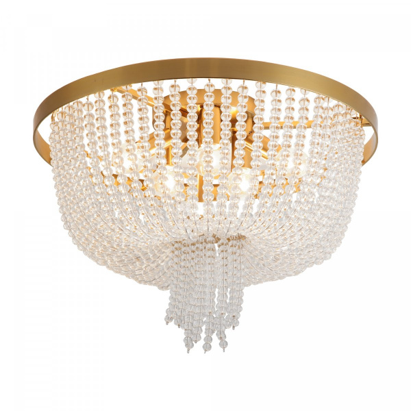 фото Потолочный светильник Freya Ornament FR1008CL-06BS, латунь