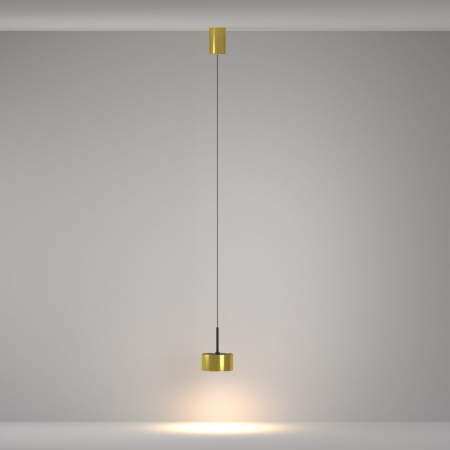 фото Подвесной светильник Maytoni Glare P102PL-12W3K-BS, латунь