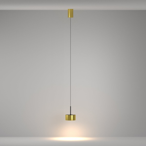 фото Подвесной светильник Maytoni Glare P102PL-12W3K-BS, латунь