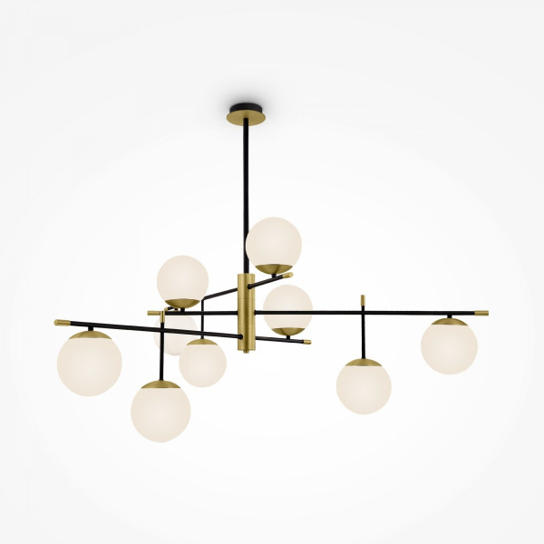 фото Подвесной светильник Maytoni Nostalgia MOD048PL-09G, черный