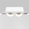 фото Встраиваемый светильник Maytoni Technical Gyps Modern DL123-GU10-02-W, белый