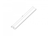 фото Крышка SWG для низковольтного трека SY, SY-601201-0.6-CV-WH
