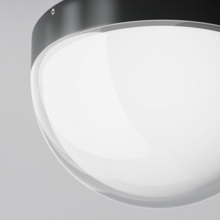 фото Уличный потолочный светильник Maytoni Outdoor Mon O438CL-L12GF3K, графит