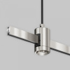 фото Подвес тросовый Hang с вводом питания Flarity платина Maytoni Technical TRA157SW-B1-PT