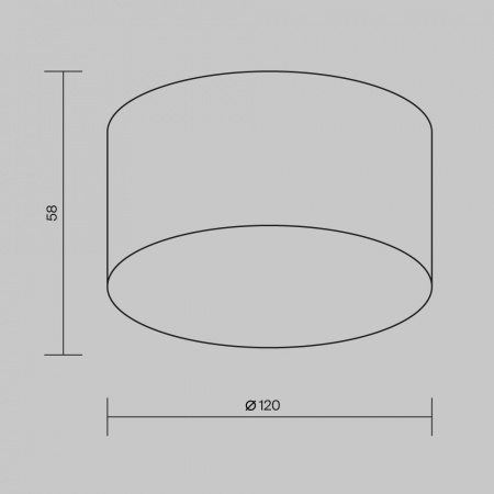 фото Уличный потолочный светильник Maytoni Outdoor Zon IP O430CL-L15B4K, черный