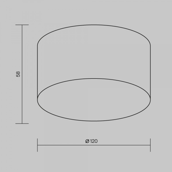 фото Уличный потолочный светильник Maytoni Outdoor Zon IP O430CL-L15B4K, черный