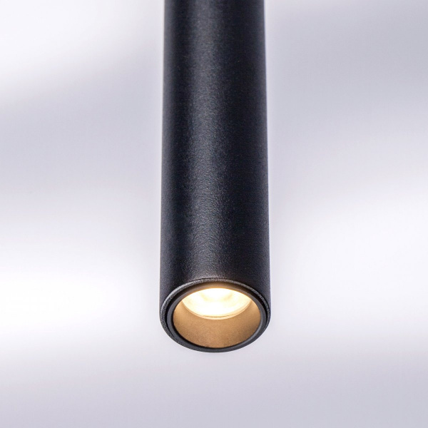 фото Люстра подвесная Tubo, черный Lightstar L8T747347