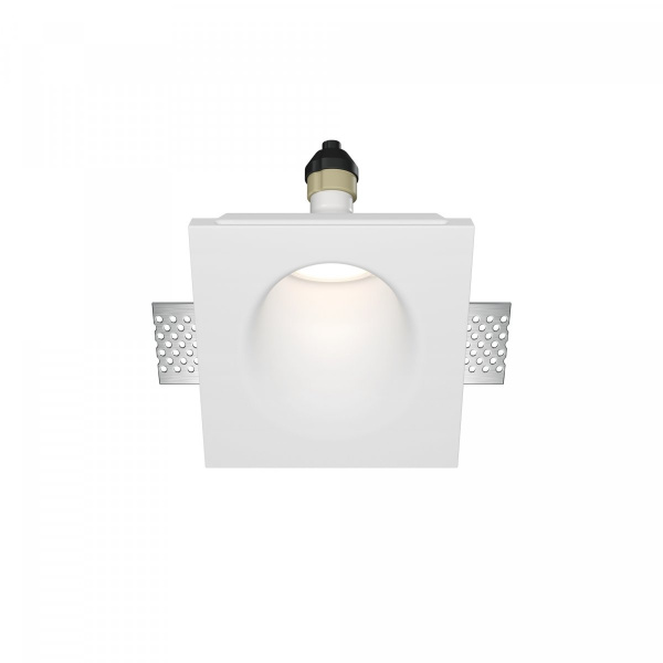 Встраиваемый светильник Maytoni Technical Gyps Modern DL001-WW-01-W, белый