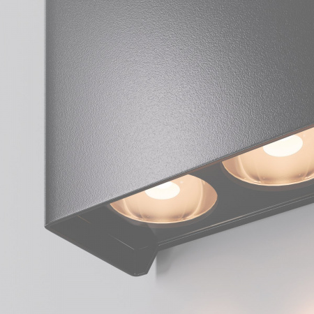 фото Уличный настенный светильник Maytoni Outdoor Shell O505WL-L6B3K, черный