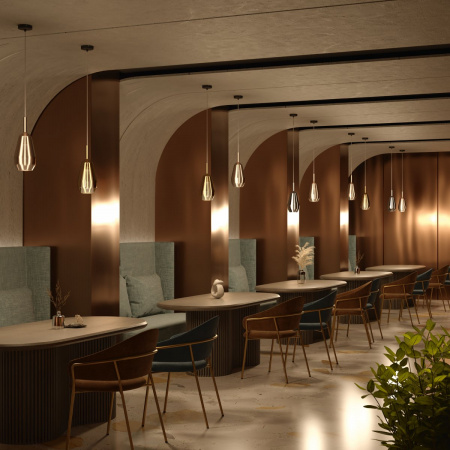 фото Подвесной светильник Maytoni Duality MOD271PL-01B7, черный