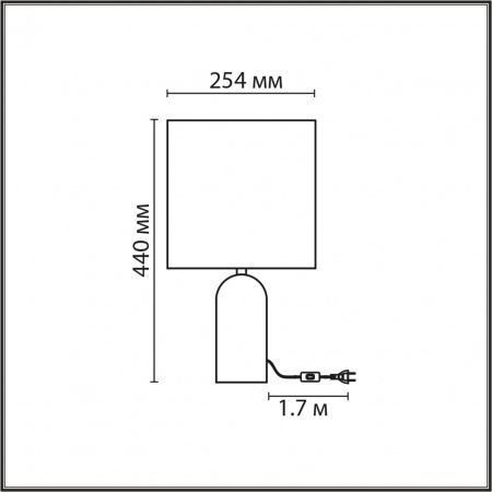 фото Бронза/бежевый, керамика/текстиль Настольная лампа Е27 1*60W 220V AKIVI MODERNI, арт. 8149/1T