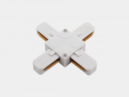 фото SWG X-Коннектор для однофазных накладных трековых систем KXZ-WH-X
