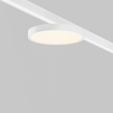 фото Уличный трековый светильник Maytoni Outdoor Zon IP O-TR01-1-F-18WW3K, белый