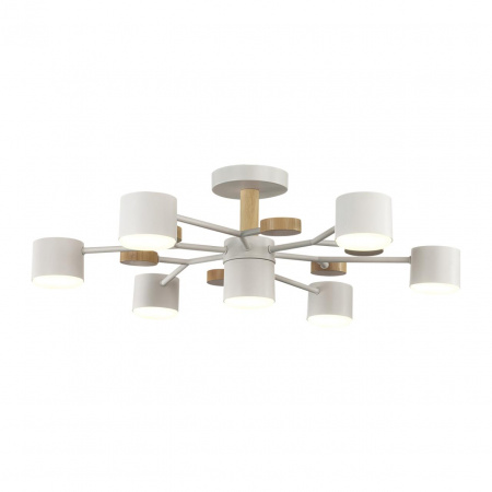 фото Белый, металл/дерево/пластик Потолочный светильник LED GX53 7*9W 220V RONDO COMFI, арт. 8195/7C