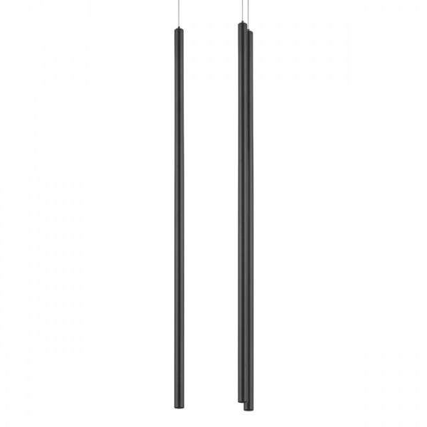фото Люстра подвесная Tubo, черный Lightstar L3T747447