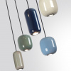 фото Цвет слонов.кости/мультиколор/металл Подвес GU10 LED 7*4W OVALI PENDANT, арт. 5053/7