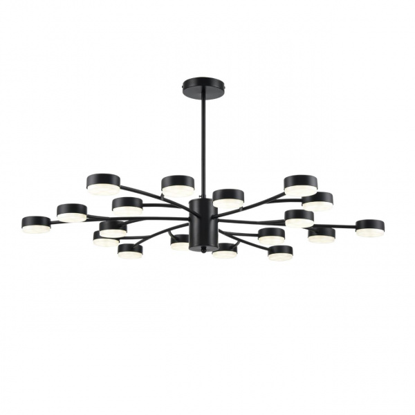 фото Черный, металл Люстра LED GX53 18*7W 220V TORINA COMFI, арт. 8117/18
