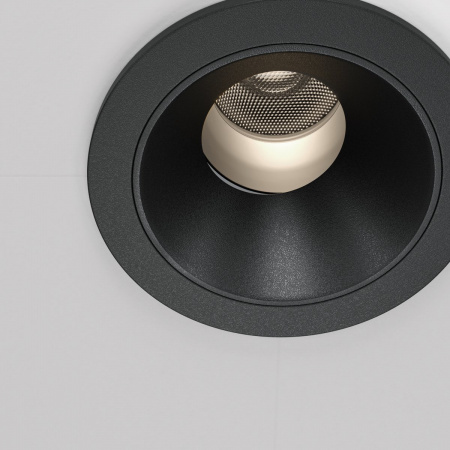 фото Встраиваемый светильник Maytoni Technical Wise DL057-7W4K-B, черный