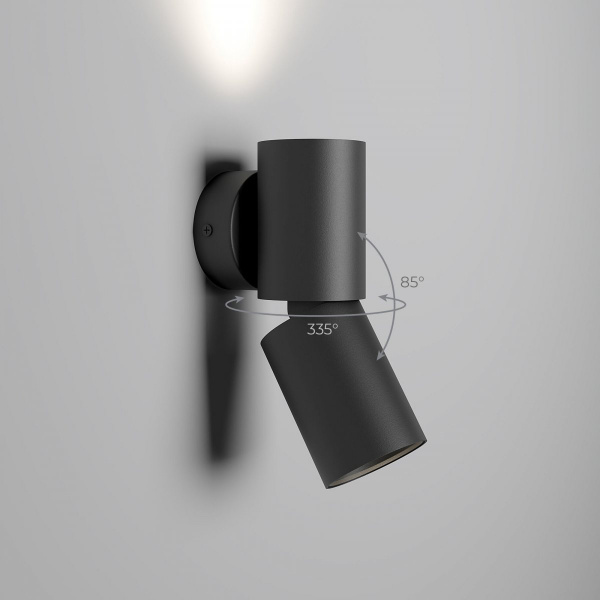 фото Настенный светодиодный светильник Deep 40126/LED черный