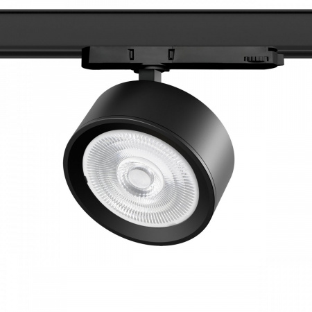 фото Светильник для трековой системы Quattro LED 30W 60G с адаптером Alta Pro, черный Lightstar A5637QT60G