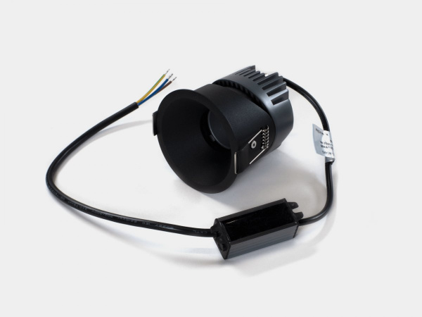 фото Светильник встраиваемый SWG 12Вт 55° IP65 черный 3000К поворотный RC-D84-12-BL-WW65