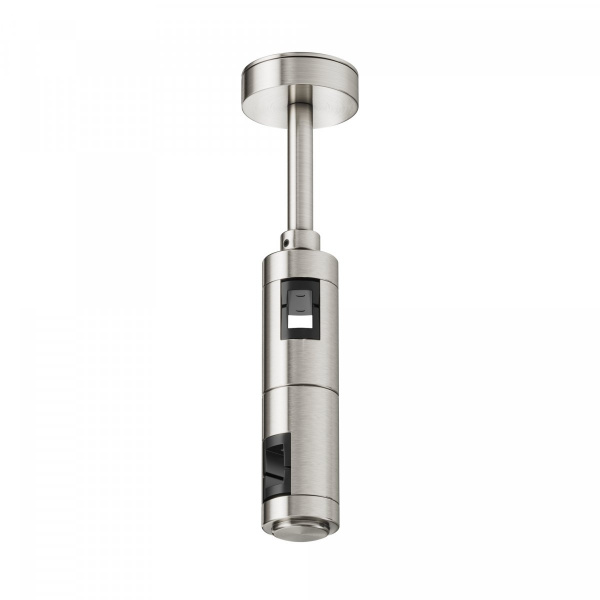 Крепление потолочное двойное Короткое / Short 78мм Flarity платина Maytoni Technical TRA156C-D1-PT