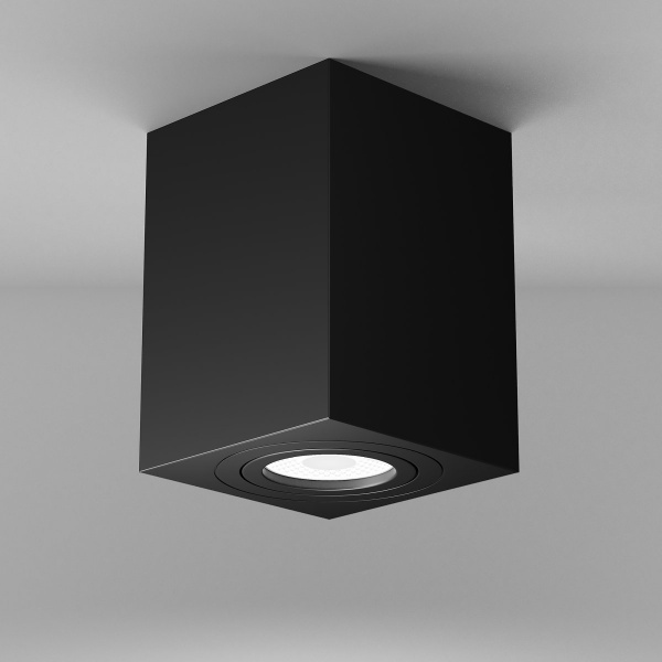 фото Потолочный светильник Maytoni Technical Atom C017CL-01B, черный