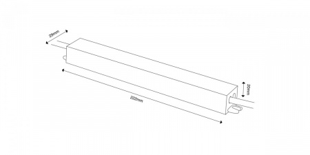 фото Блок питания SWG для светодиодных лент TPW, 30 W Влагозащитный, 12 V, MTPW-30-12