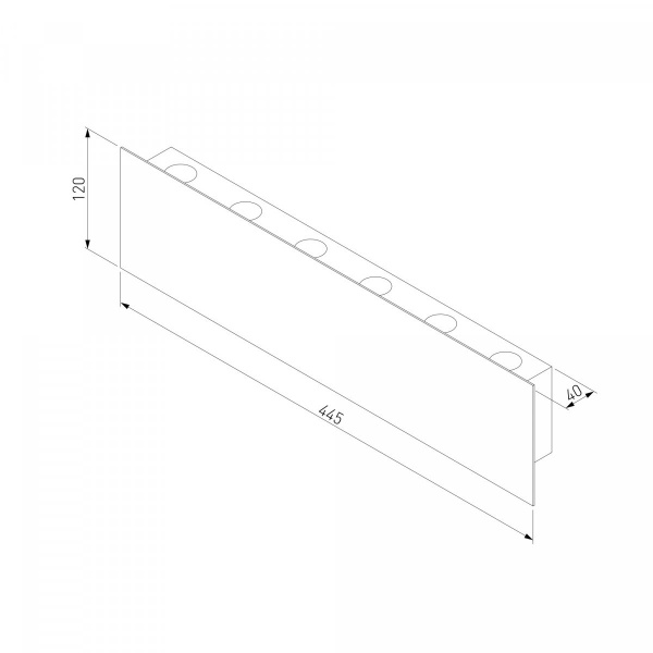 фото Настенный светодиодный светильник Angle LED 40139/1 40139/1 LED