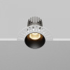 фото Встраиваемый светильник Maytoni Technical Dip DL124-10W-3K-TRS-B, черный