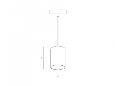 фото Светильник трековый SWG SLIM, 48В 6W белый 2700-6000К, P-SLIM-150GLWH-6-CCT