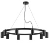 Люстра подвесная Rullo, черный Lightstar LR020370