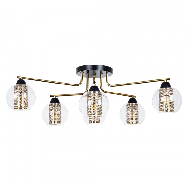 Потолочная люстра Arte Lamp MANCHESTER A7045PL-6BK