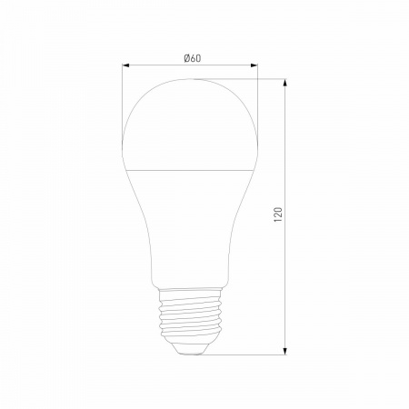 фото Умная лампа Classic LED А60 Е27 12W 3300К-6500К CCT+DIM (BLE2778)