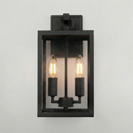 фото Уличный настенный светильник Candle D 35150/D черный