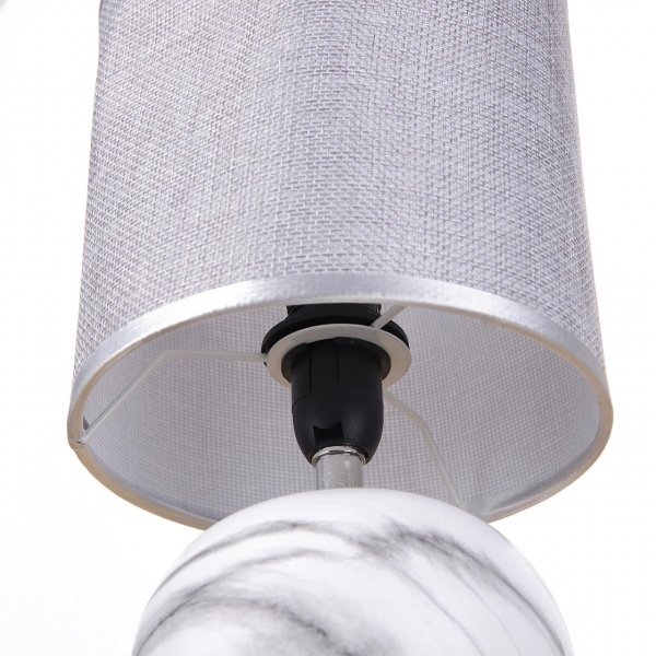 фото Серый, керамика/текстиль Настольная лампа E14 1*40W 220V KOHALA CLASSI, арт. 8230/1T