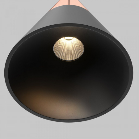 фото Трековый подвесной светильник Maytoni Technical Cono TR166-1-7W3K-M-B, черный