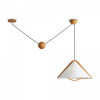 фото Потолочный светильник Freya Umbra FR5554CL-01T, дерево