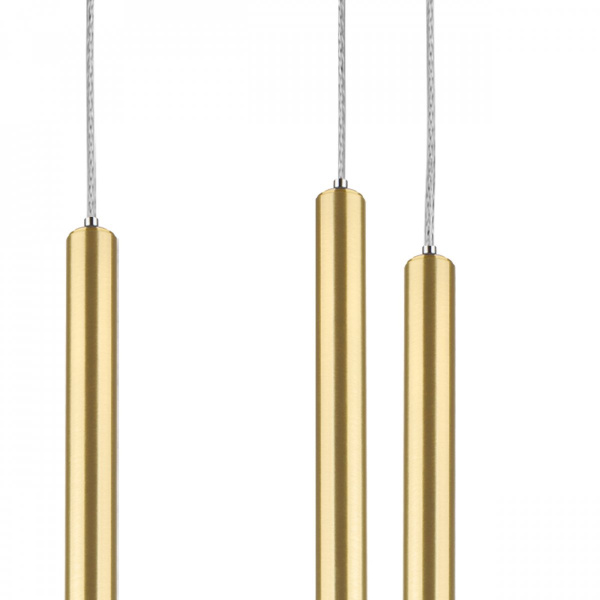 фото Люстра подвесная Tubo, золото Lightstar L5T747343