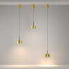 фото Подвесной светильник Maytoni Glare P102PL-12W3K-BS, латунь