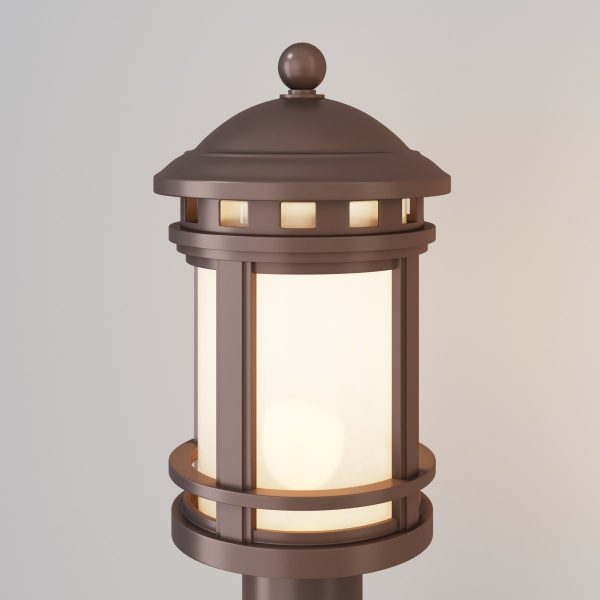 фото Ландшафтный светильник Maytoni Outdoor Salamanca O031FL-01BR, коричневый
