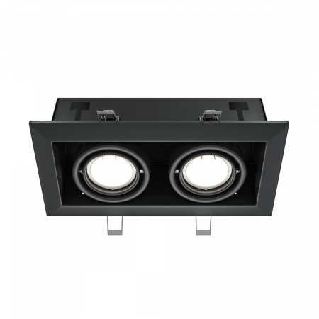 фото Встраиваемый светильник Maytoni Technical Metal Modern DL008-2-02-B, черный