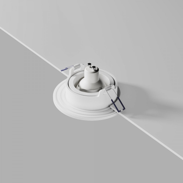 фото Встраиваемый светильник Maytoni Technical Wink DL061-GU10-W, белый