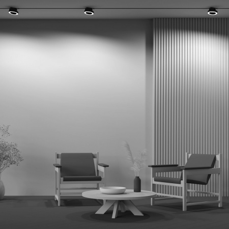 фото Трековый светильник Voltega VGL044-1-12W3K-B, черный