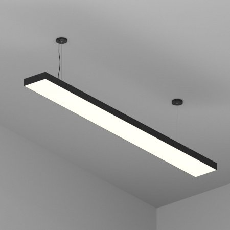 фото Светильник линейный 32W 2200Lm 120G Trito Base, черный Lightstar 457467