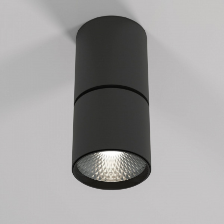 фото Светильник потолочный поворотный светодиодный Sens 10W 4000K чёрный 25042/LED