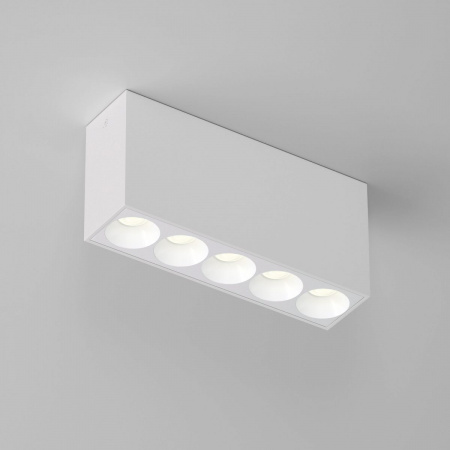 фото Светильник потолочный светодиодный 10W 3000K белый Block 25108/LED
