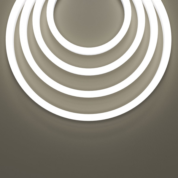 фото Гибкий неон 25х13 220В 8Вт/м 6000K IP65 50м Maytoni 201232, белый