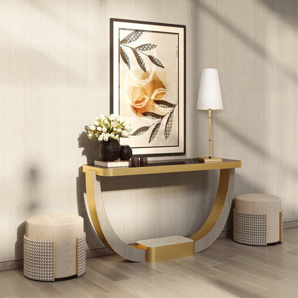 фото Настольный светильник Maytoni Zaragoza H001TL-01BS, латунь