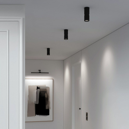 фото Светильник потолочный светодиодный 12W 4000К чёрный 25048/LED
